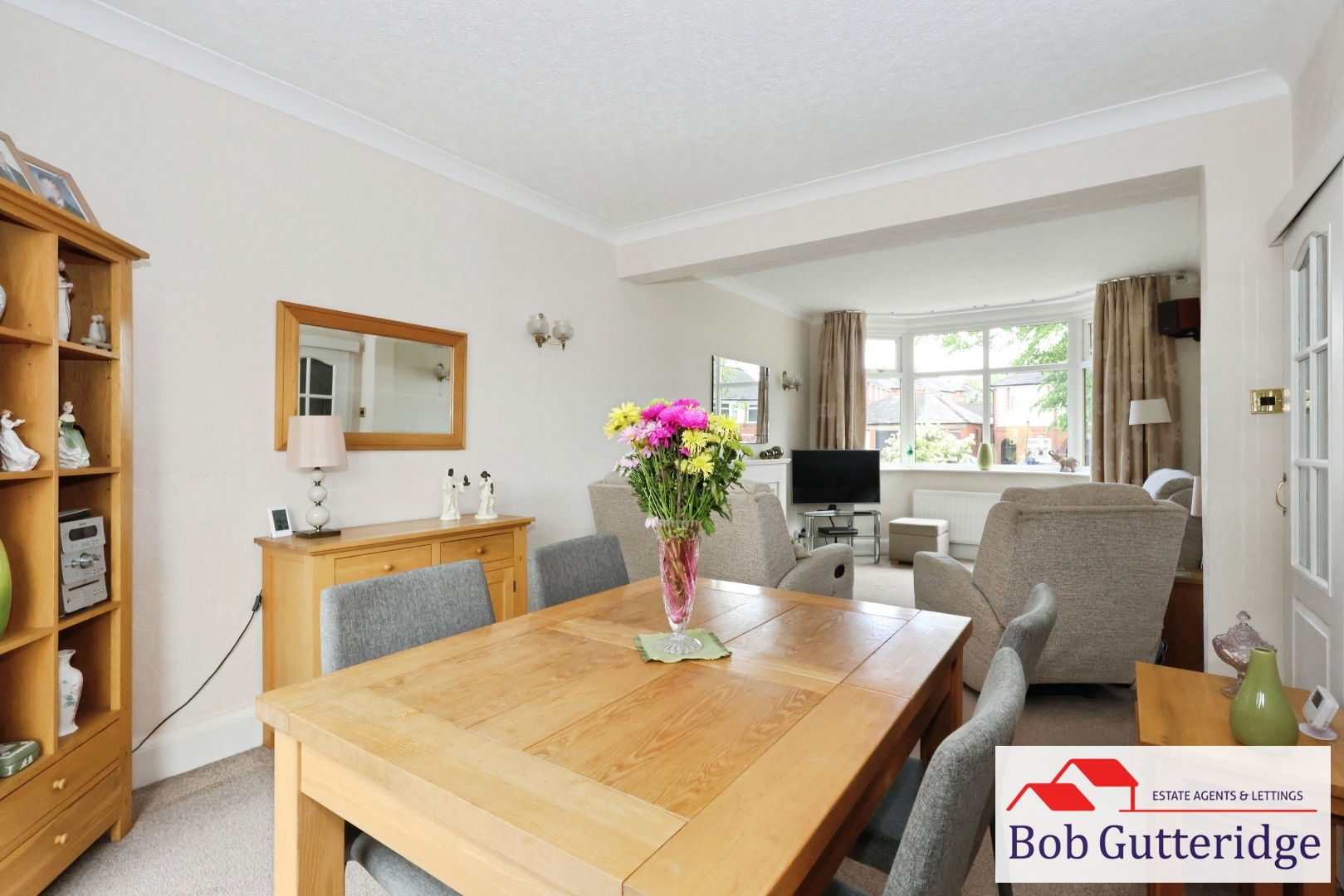 THROUGH LOUNGE / DINING ROOM